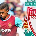 West Ham’s new superstar admits he is honoured to be linked with Anfield switch