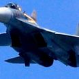 This is the moment the Turkish military shoot down Russian fighter over Syrian border (Video)