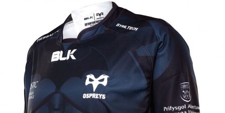 The Ospreys will wear a Batman kit against Cardiff this weekend