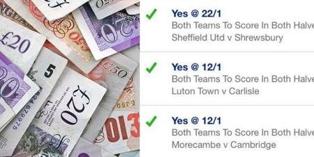 One lucky punter has pulled off one of the greatest 25p bets we’ve ever seen…