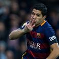 Luis Suarez’s volley against Roma looked even better from the stands (Video)