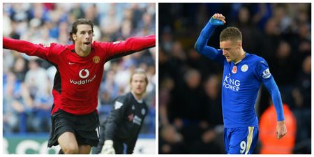 This infographic shows how Jamie Vardy has actually outdone Ruud van Nistelrooy