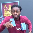 Alex Song gets West Ham fans into the Black Friday spirit with bizarre video