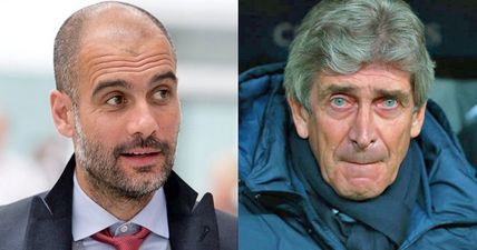 Poor Pellegrini made to face undignified questions about Guardiola replacing him (Video)