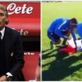 Inter Milan players pull a cheeky prank on birthday boy boss Roberto Mancini (Video)