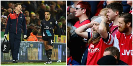 Only one of Arsenal’s outfield players has escaped injury in 2015…
