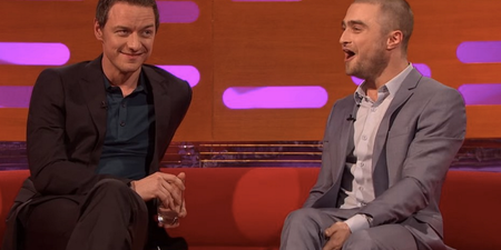 James McAvoy and Daniel Radcliffe share their most awkward fan encounters