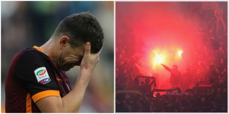 Furious Roma fans deliver 50kg of carrots to players