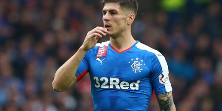 Rangers defender forced to break into his own home after victory (Pic)