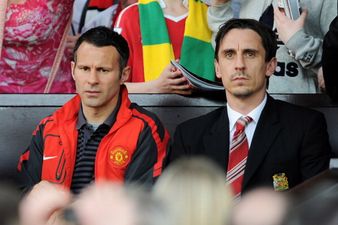 Gary Neville has a real chance to leapfrog Ryan Giggs in the running to replace Louis van Gaal…