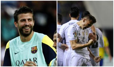 Was this Gerard Pique tweet taking the p*ss out of Real Madrid?