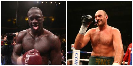 Deontay Wilder doesn’t seem too scared by Tyson Fury (Video)
