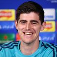 This kid was left completely astounded by the height of Thibaut Courtois (Video)