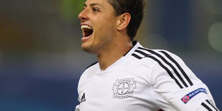 Javier Hernandez continues to take the p*ss out of Louis van Gaal with his incredible scoring record