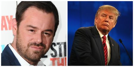 Danny Dyer has his say on Donald Trump in typical fashion
