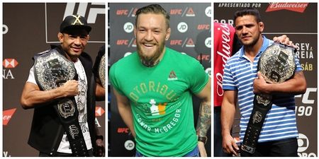 Conor McGregor explains how he plans to defend the featherweight and lightweight belts