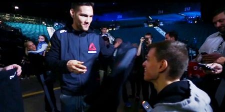 Chris Weidman’s touching gesture will have you cheering for him at UFC 194