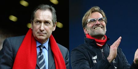 Jurgen Klopp was a Liverpool fan long before he arrived at Anfield, claims Gerard Houllier