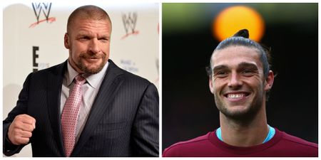 Wrestler Triple H thinks Andy Carroll could make it in WWE