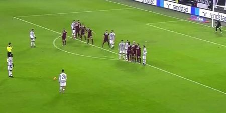 Juventus don’t need Andrea Pirlo when Paul Pogba can hit free kicks like this (Video)