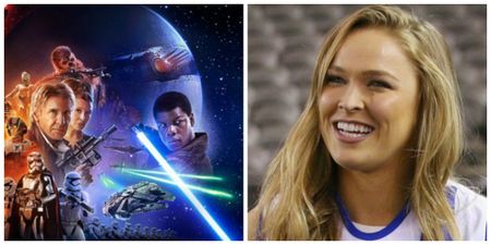 Ronda Rousey let out her inner geek at Star Wars premiere (Pic)