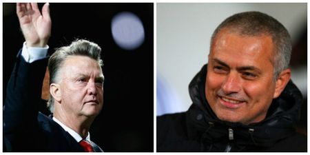 Louis van Gaal’s job is ‘safe’ at Manchester United despite Jose Mourinho option
