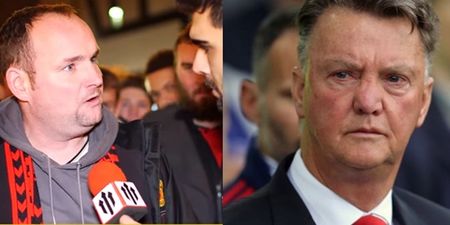 VIDEO: Manchester United viral fan Andy Tate properly lays into Louis Van Gaal
