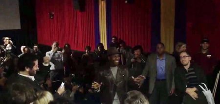 VIDEO: Super cool John Boyega surprises fans at Star Wars screening