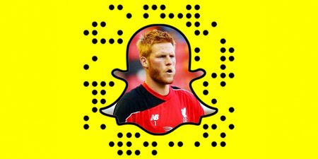 Pic: Liverpool’s pre-game Snapchat is more embarrassing than any nude selfie