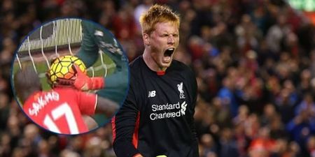 Was the ball kicked from Adam Bogdan’s hands for Watford’s opener against Liverpool?