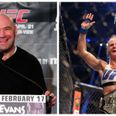 Dana White laughed off the idea of Holly Holm being a top contender last year