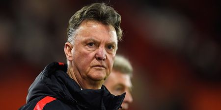 PIC: The Sun newspaper has gone to war with Louis van Gaal with their latest backpage