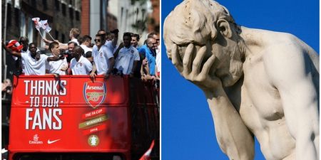 Arsenal’s local council tempt fate with Premier League victory parade tweet