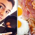 PIC: The internet loses its sh*t over the contents of Tom Daley’s frying pan (no, really)