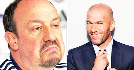 Official: It’s Rafa Benitez out and Zinedine Zidane in at Real Madrid