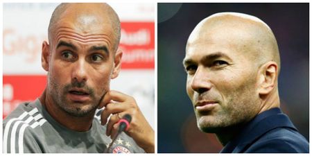 Real Madrid approached Pep Guardiola to take over before appointing Zinedine Zidane