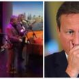 VIDEO: Band lay into David Cameron on live TV with crafty lyric change