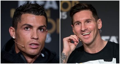 Cristiano Ronaldo reveals he’s envious of one aspect of Lionel Messi’s game