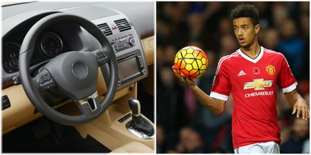 Young Manchester United star Cameron Borthwick-Jackson’s car is very ordinary indeed