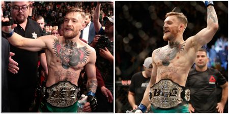 Conor McGregor is determined to be a three-weight world champion next year