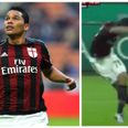 VIDEO: Carlos Bacca finished with a rabona to open the scoring for AC Milan