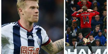 James McClean was never going to shy away from this abusive tweet after his late Chelsea goal