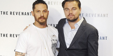 Tom Hardy and Leo DiCaprio are the hottest new showbiz couple