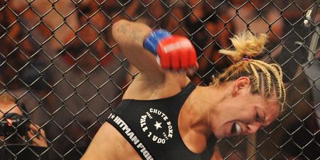 VIDEO: Cyborg absolutely demolishes another victim to defend her title