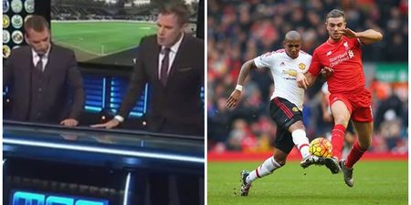 VIDEO: Jamie Carragher and Brendan Rodgers dissect Liverpool’s defensive weaknesses against Manchester United