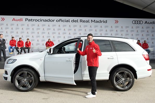 Real Madrid Players Receive New Audi Cars