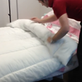Watch this genius trick to change your duvet cover in less than 60 seconds (Video)