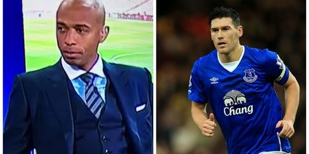 VIDEO: Thierry Henry can’t believe Gareth Barry was called “one of the best English players ever”