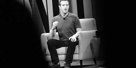 PIC: Mark Zuckerberg’s wardrobe really is lacking something