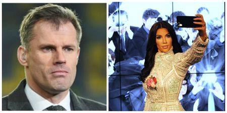 Jamie Carragher appears to have changed his stance on dressing room selfies